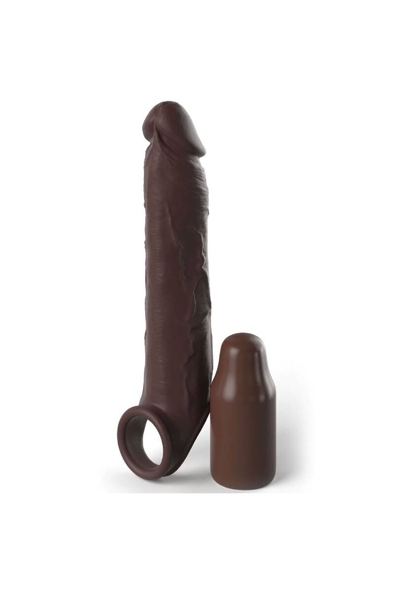 FANTASY X- TENSIONS - PIPEDREAMS EXTENSION W STRAP 17,78 CM BROWN