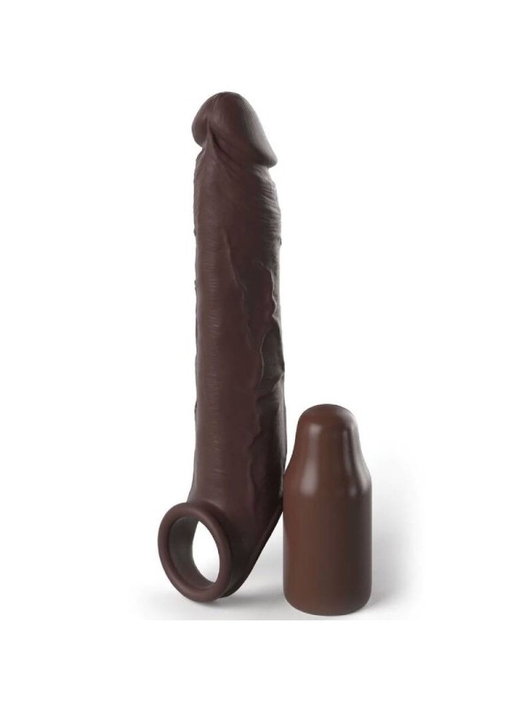 FANTASY X- TENSIONS - PIPEDREAMS EXTENSION W STRAP 17,78 CM BROWN