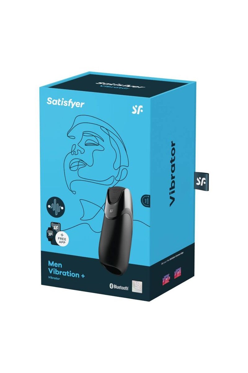 SATISFYER - MEN VIBRATION+ NEGRO