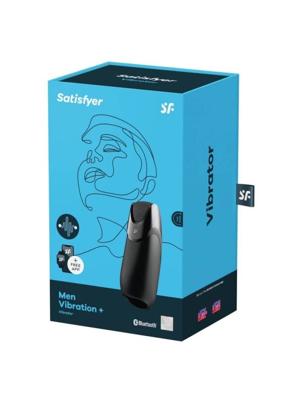 SATISFYER - MEN VIBRATION+ NEGRO