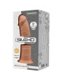 SILEXD - MODELO 2 PENE REALISTICO SILICONA CARAMELO 23 CM