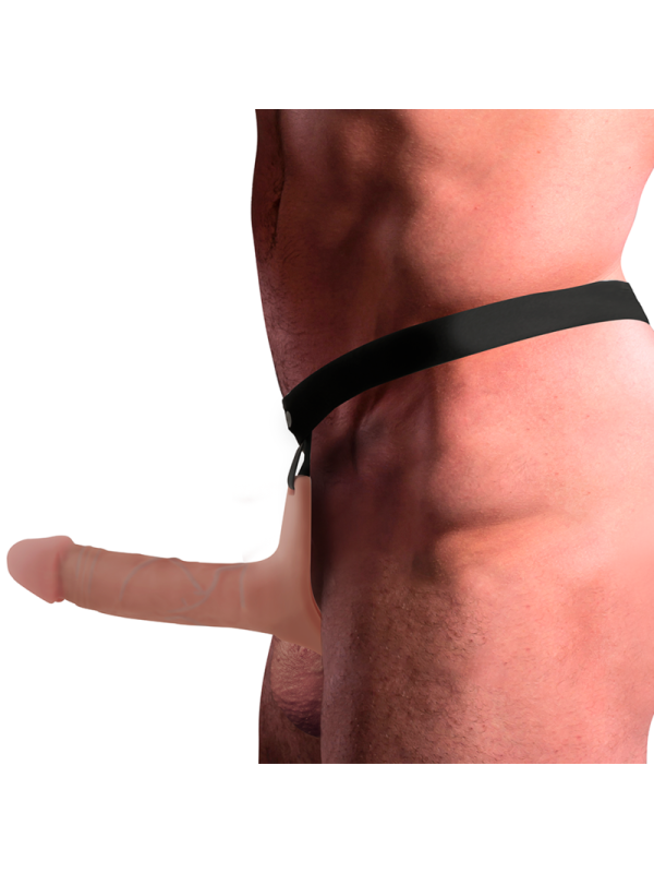 INTENSE - ARNÉS HUECO CON DILDO SILICONA 16 X 3.5 CM