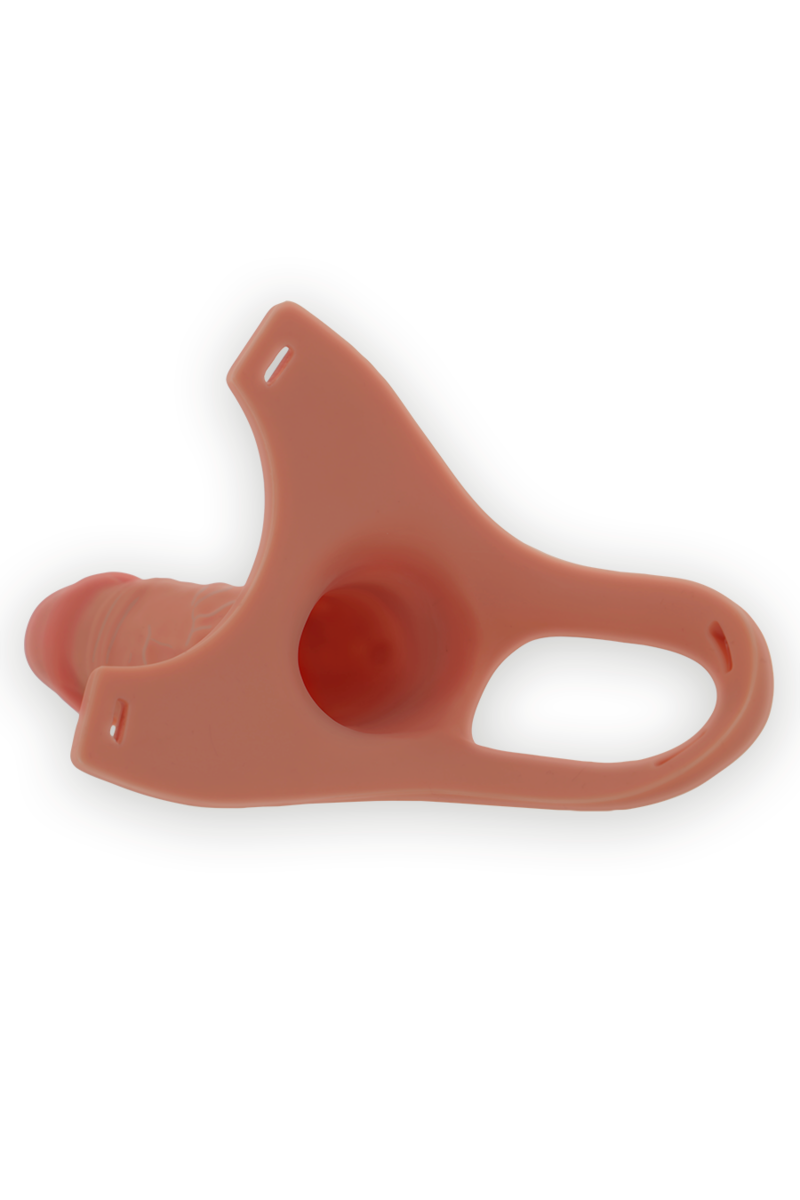 INTENSE - ARNÉS HUECO CON DILDO SILICONA 16 X 3.5 CM