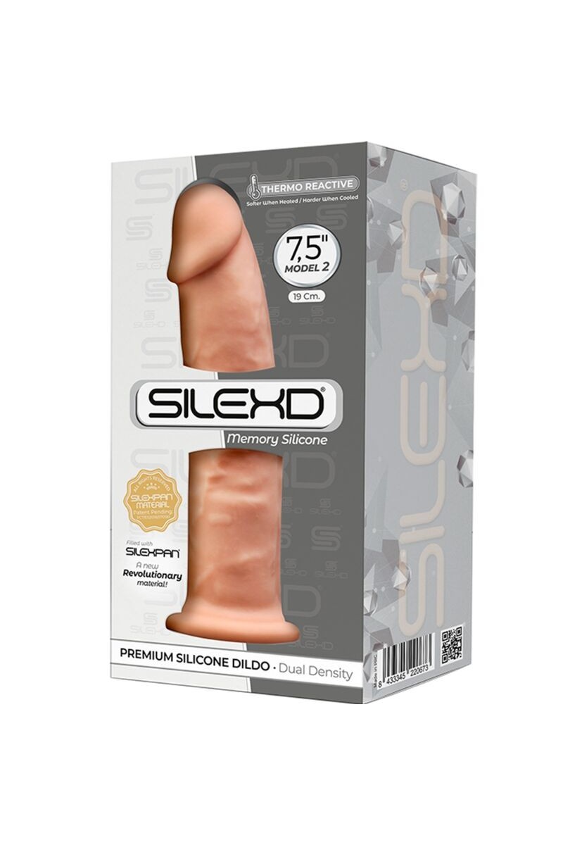 SILEXD - MODELO 2  REALISTICO SILICONA PREMIUM SILEXPAN 19 CM