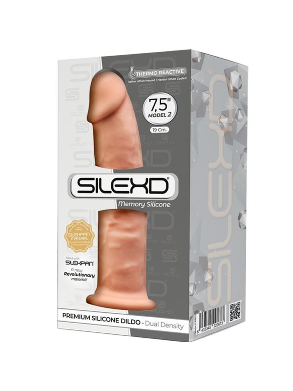 SILEXD - MODELO 2  REALISTICO SILICONA PREMIUM SILEXPAN 19 CM