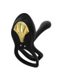ZALO - BAYEK ANILLO VIBRADOR CONTROL REMOTO PAREJAS NEGRO