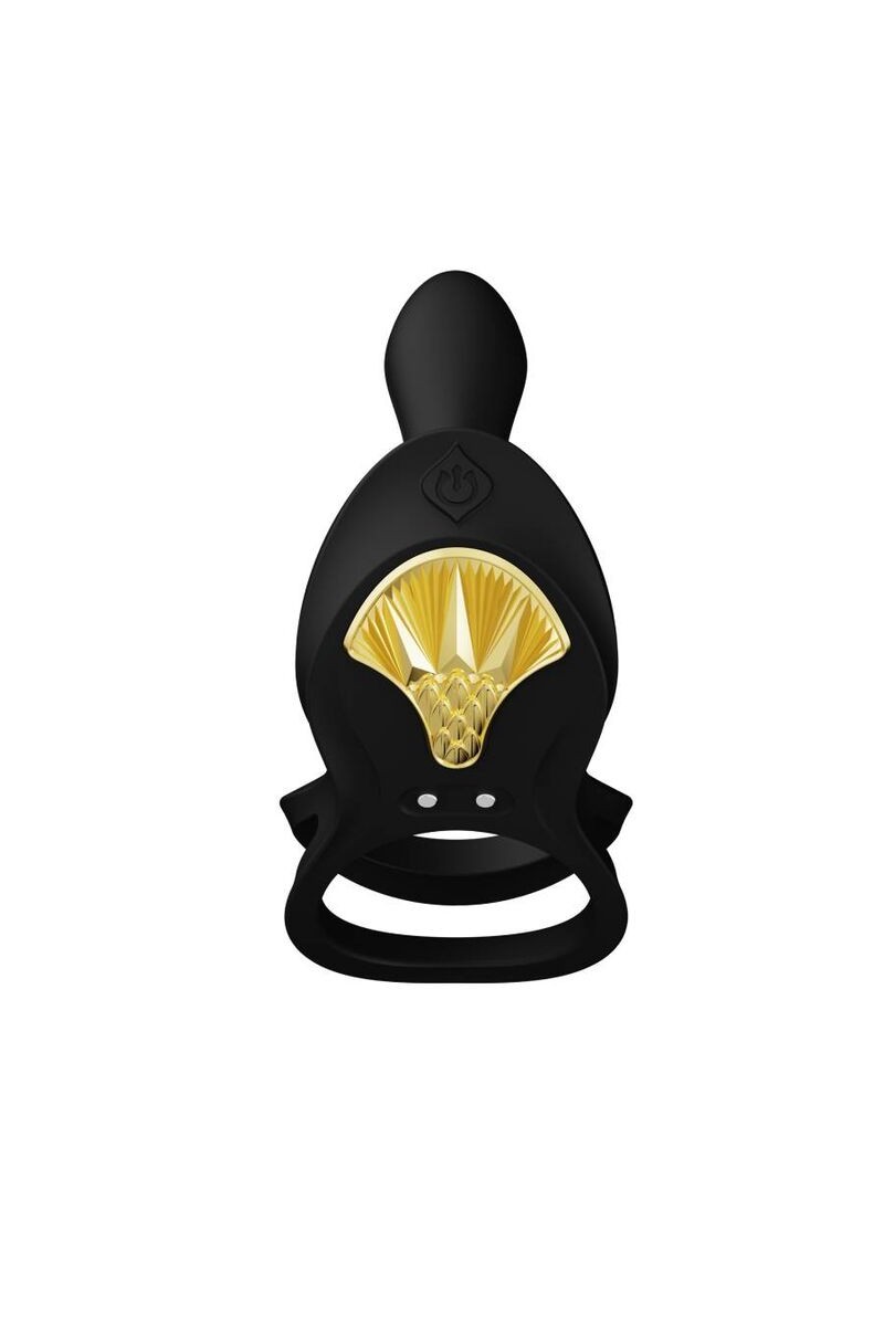 ZALO - BAYEK ANILLO VIBRADOR CONTROL REMOTO PAREJAS NEGRO