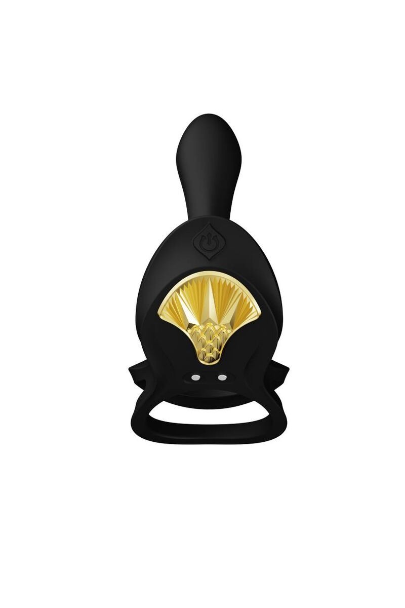 ZALO - BAYEK ANILLO VIBRADOR CONTROL REMOTO PAREJAS NEGRO
