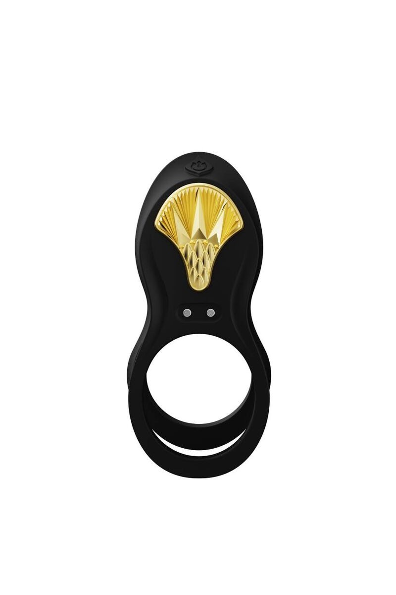 ZALO - BAYEK ANILLO VIBRADOR CONTROL REMOTO PAREJAS NEGRO