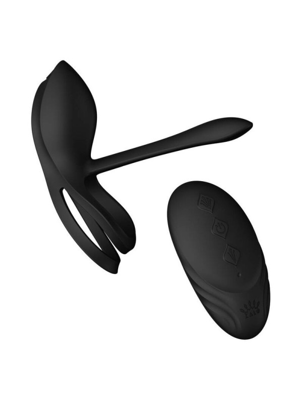 ZALO - BAYEK ANILLO VIBRADOR CONTROL REMOTO PAREJAS NEGRO