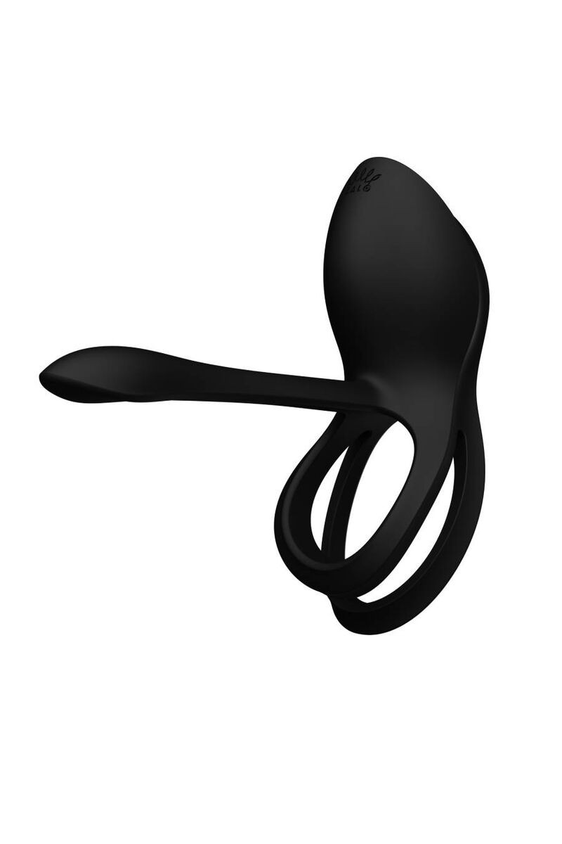 ZALO - BAYEK ANILLO VIBRADOR CONTROL REMOTO PAREJAS NEGRO