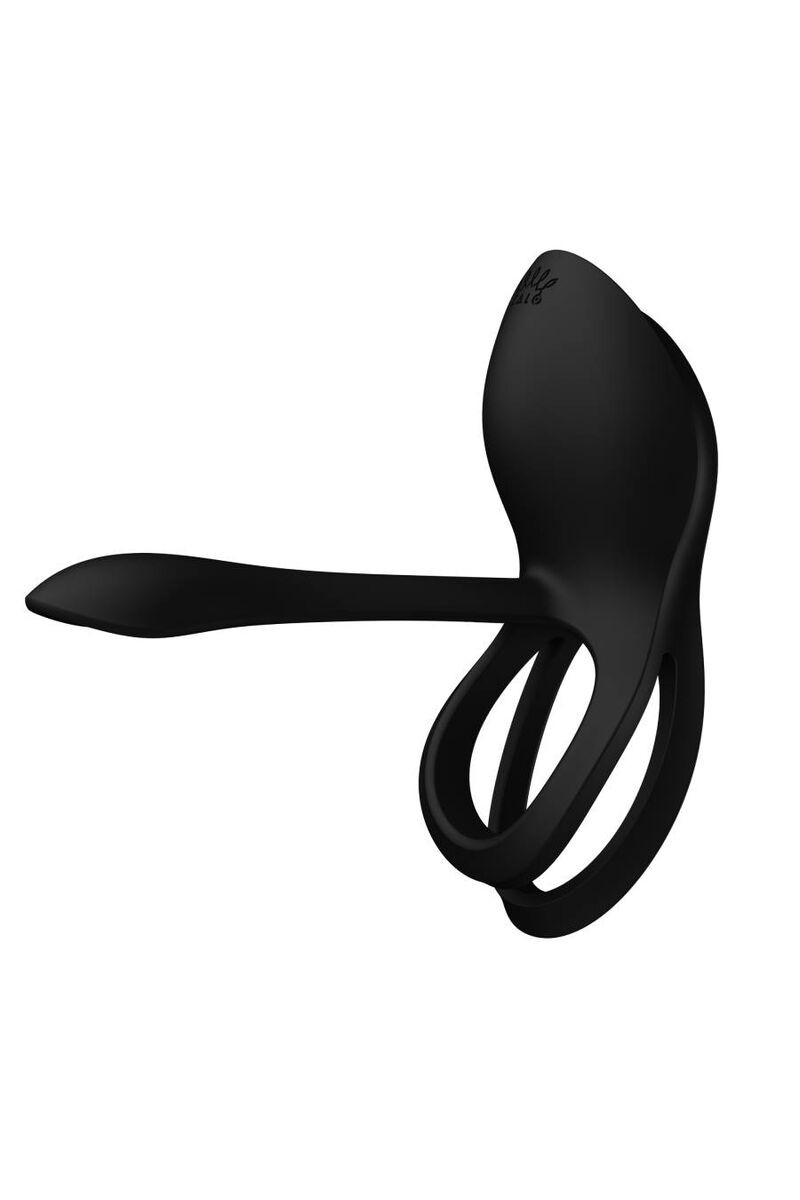 ZALO - BAYEK ANILLO VIBRADOR CONTROL REMOTO PAREJAS NEGRO