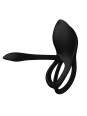 ZALO - BAYEK ANILLO VIBRADOR CONTROL REMOTO PAREJAS NEGRO