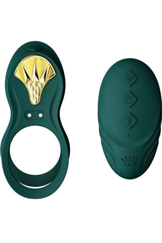 ZALO - BAYEK ANILLO VIBRADOR CONTROL REMOTO PAREJAS VERDE