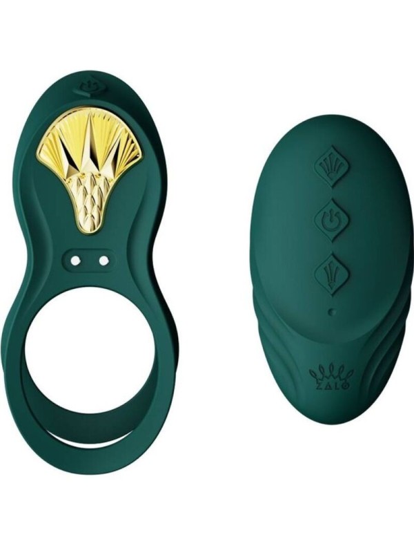 ZALO - BAYEK ANILLO VIBRADOR CONTROL REMOTO PAREJAS VERDE