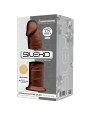 SILEXD - MODELO 2 REALISTICO SILICONA PREMIUM SILEXPAN MARRON 19 CM