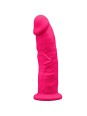 SILEXD - MODELO 2  REALISTICO SILICONA PREMIUM SILEXPAN FUCSIA 19 CM