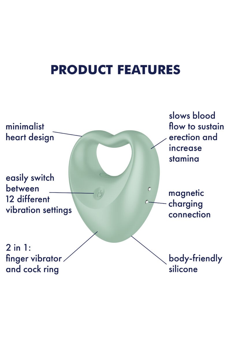 SATISFYER - PERFECT PAIR 3 VERDE