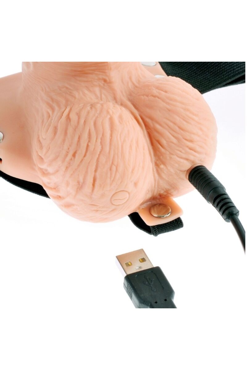 FETISH  - ARNES AJUSTABLE CONTROL REMOTO  RECARGABLE Y VIBRADOR 15 CM