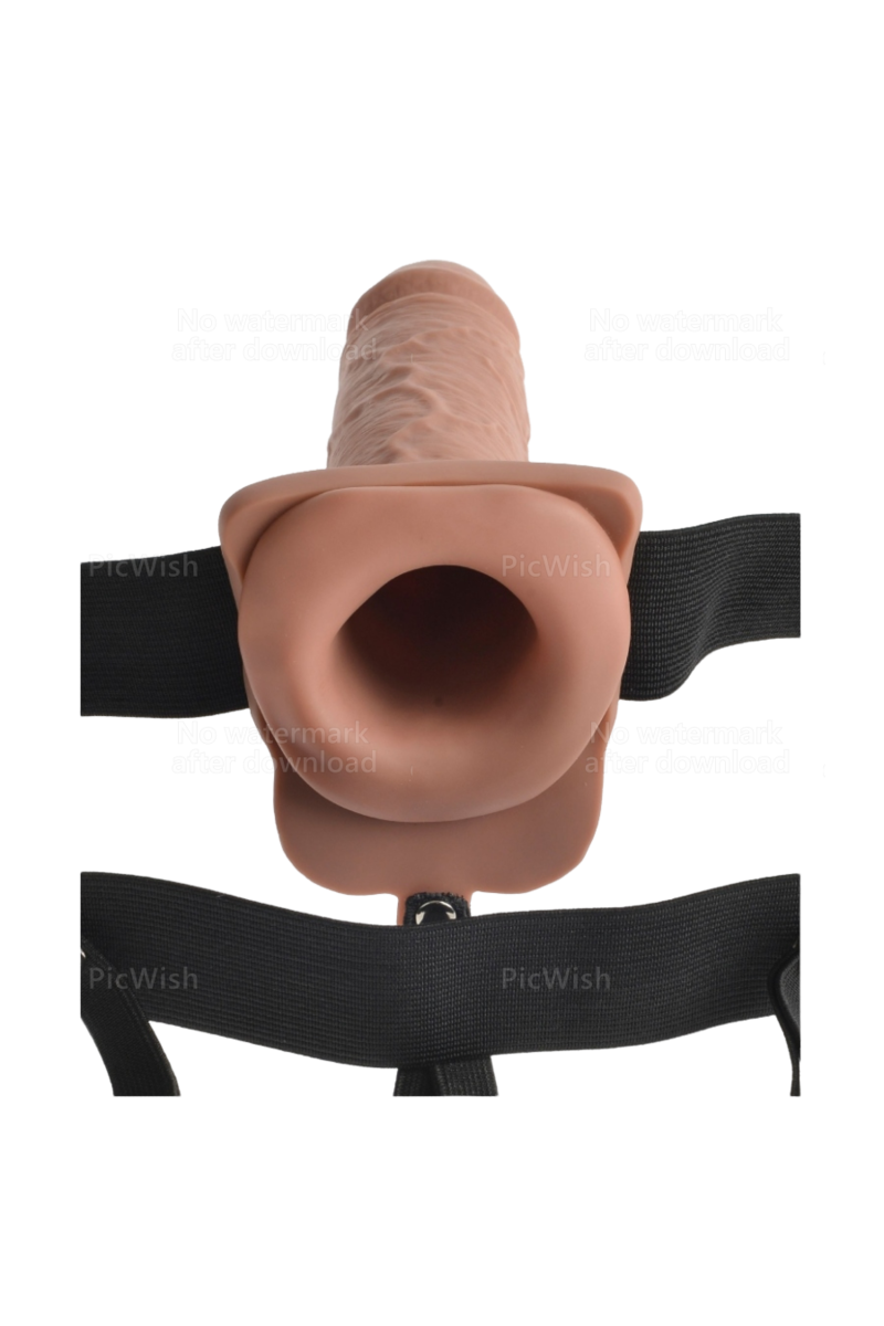 FETISH F - ARNES AJUSTABLE PENE   RECARGABLE Y VIBRADOR 17.8 CM