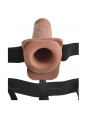 FETISH F - ARNES AJUSTABLE PENE   RECARGABLE Y VIBRADOR 17.8 CM