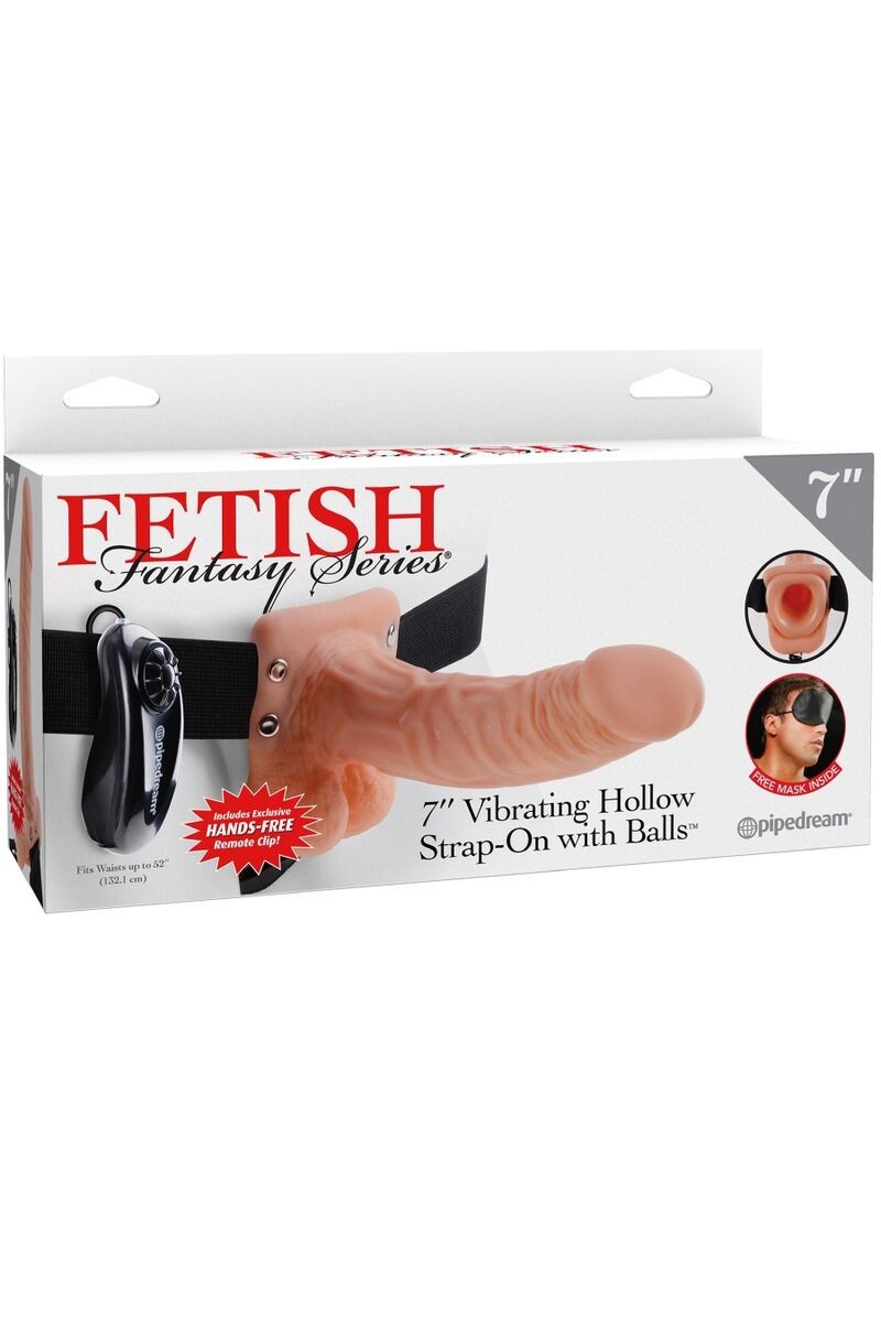 FETISH  - ARNES AJUSTABLE CONTROL REMOTO PENE REALISTICO  17.8 CM