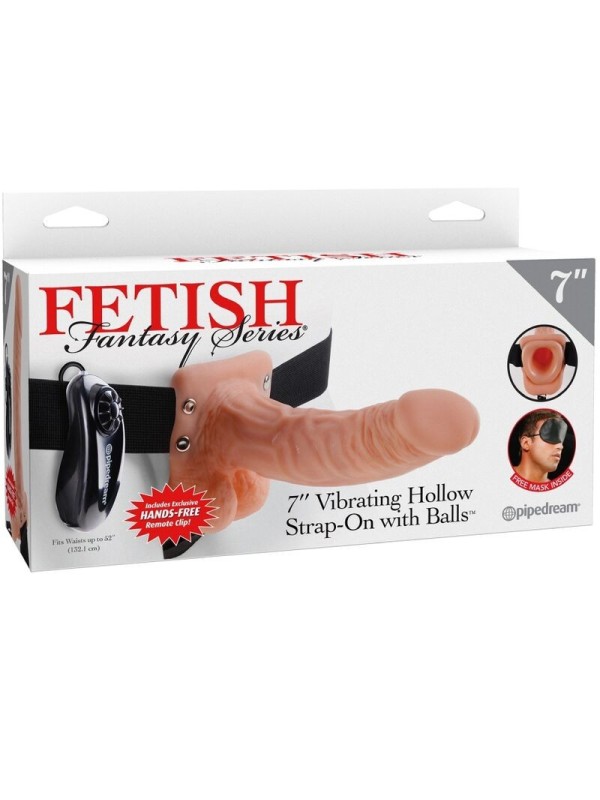 FETISH  - ARNES AJUSTABLE CONTROL REMOTO PENE REALISTICO  17.8 CM