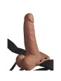 FETISH  - ARNES AJUSTABLE PENE REALISTICO  RECARGABLE Y VIBRADOR 15 CM