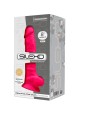 SILEXD - MODELO 1 PENE REALISTICO SILICONA  FUCSIA 20 CM
