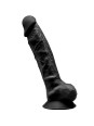 SILEXD - MODELO 1 PENE REALISTICO SILICONA NEGRO 20 CM