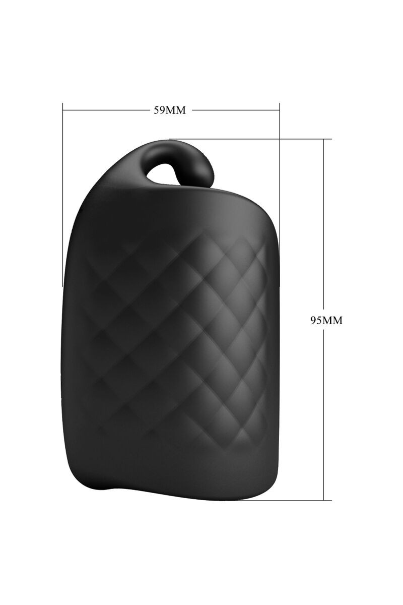 PRETTY LOVE - MASTURBADOR MANUAL PARA GLANDE VIBRADOR RECARGABLE