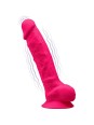 SILEXD - PENE REALISTICO VIBRADOR SILICONA  SILEXPAN FUCSIA 20 CM