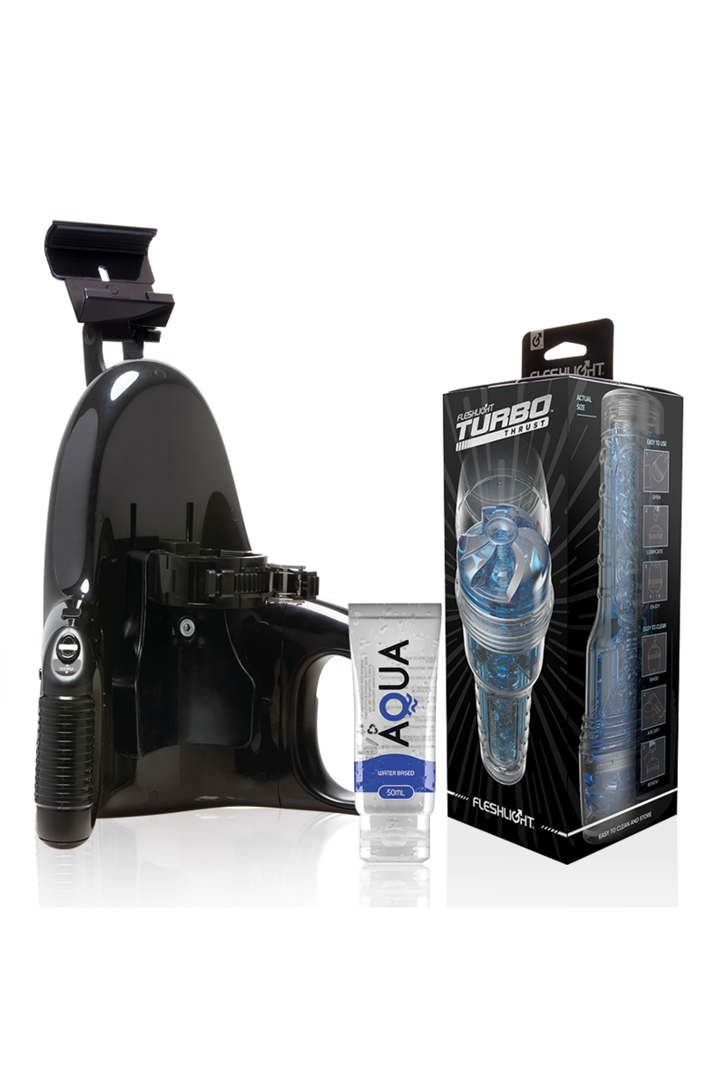 TURBO THRUST BLUE ICE + UNIVERSAL LAUNCH + AQUA QUALITY 50 ML