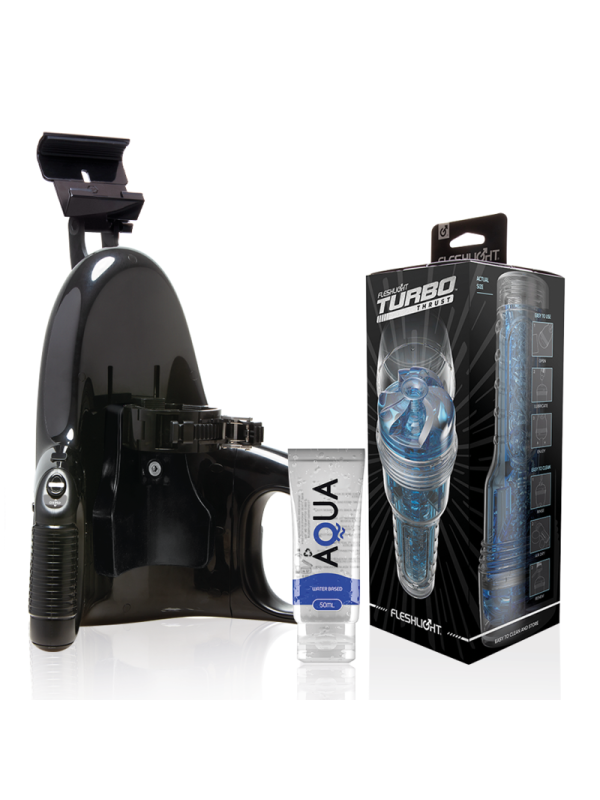 TURBO THRUST BLUE ICE + UNIVERSAL LAUNCH + AQUA QUALITY 50 ML
