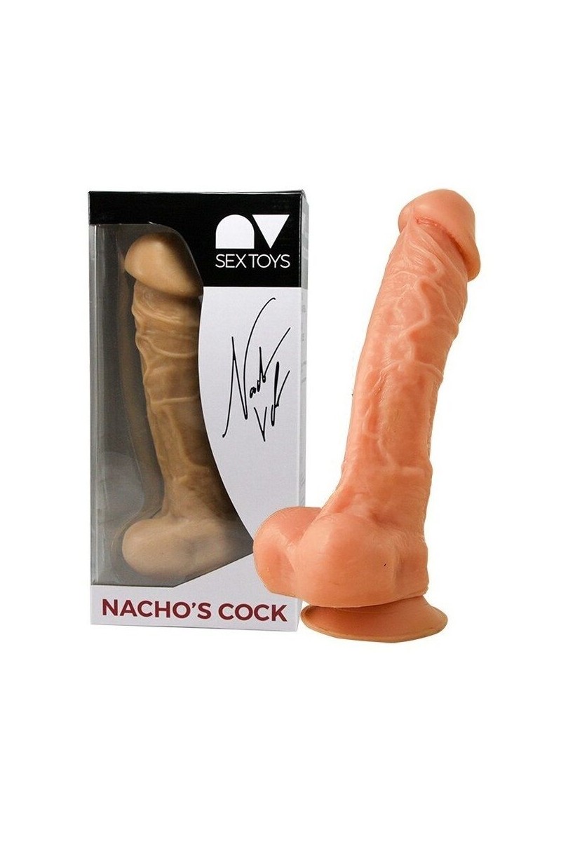 NACHO VIDAL - REPLICA PENE NACHO VIDAL 24CM NATURAL