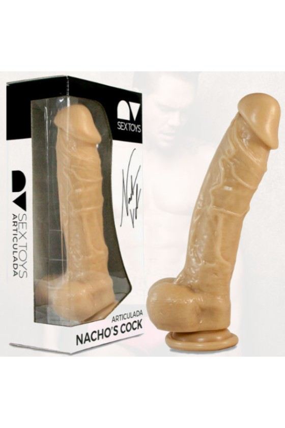 NACHO VIDAL - RÉPLICA PENE NACHO VIDAL ARTICULADA 24CM