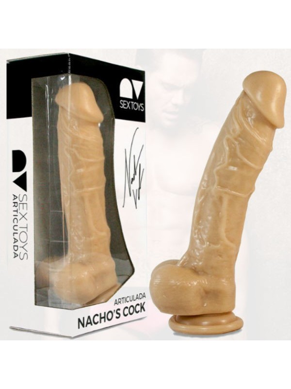 NACHO VIDAL - RÉPLICA PENE NACHO VIDAL ARTICULADA 24CM