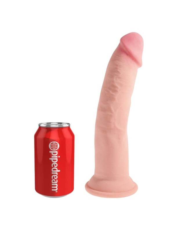 KING COCK - DILDO TRIPLE DENSIDAD 23 CM