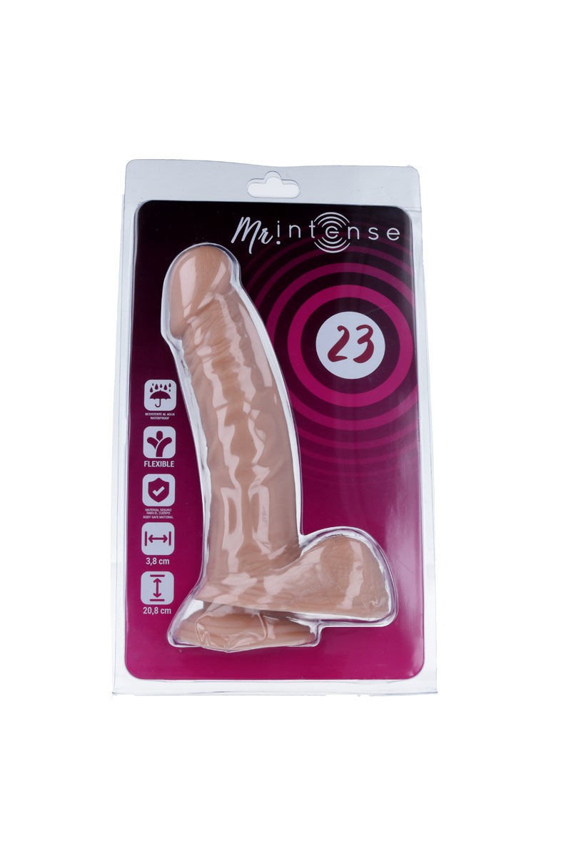 MR INTENSE - 23 PENE REALISTICO 20.8CM -O- 3.8CM