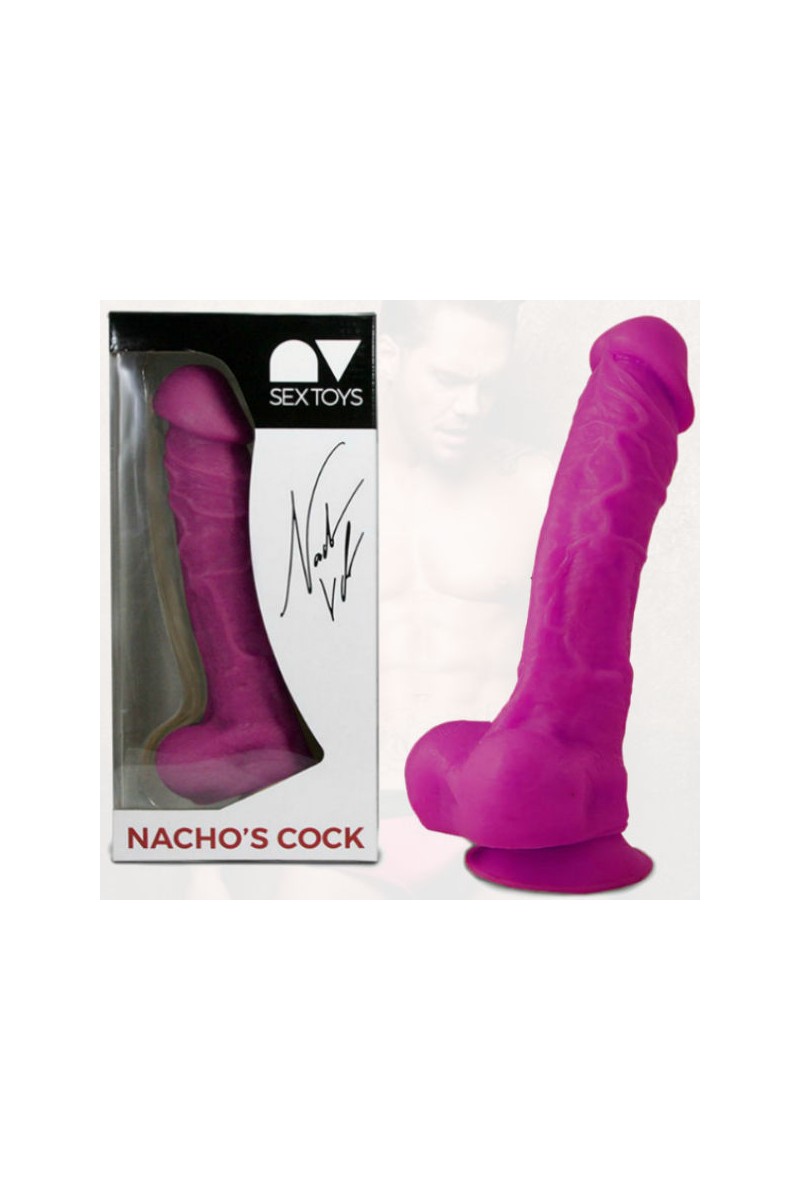 NACHO VIDAL - REPLICA PENE NACHO VIDAL 24CM ROSA
