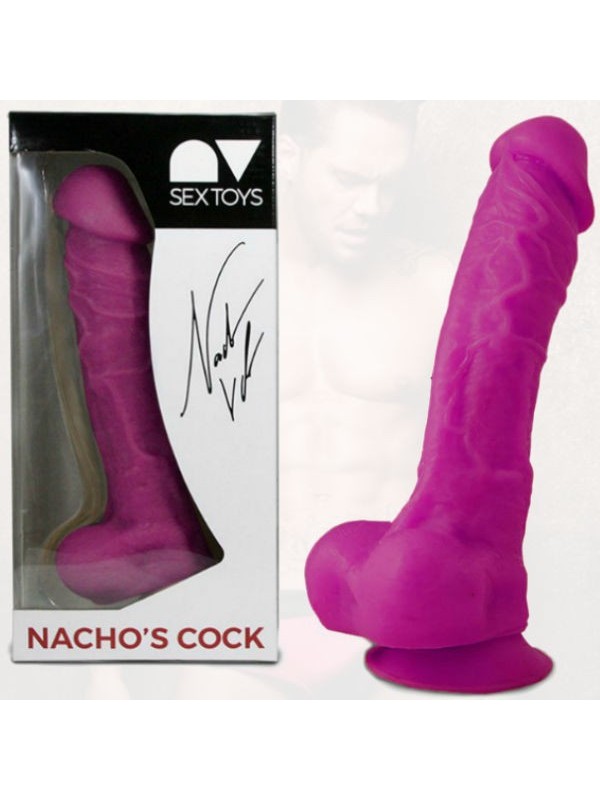 NACHO VIDAL - REPLICA PENE NACHO VIDAL 24CM ROSA