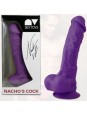 NACHO VIDAL - RÉPLICA PENE NACHO VIDAL ARTICULADA 24CM LILA
