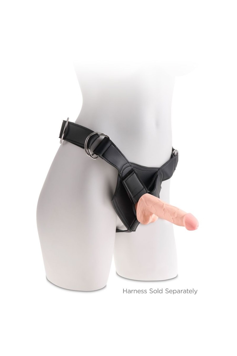 KING COCK - DILDO TRIPLE DENSIDAD 14 CM