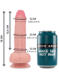 ROCKARMY - LIQUID SILICONE DILDO PREMIUM MUSTANG 18CM