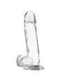 X RAY - CLEAR DILDO REALISTA TRANSPARENTE 20 CM X 4.5 CM