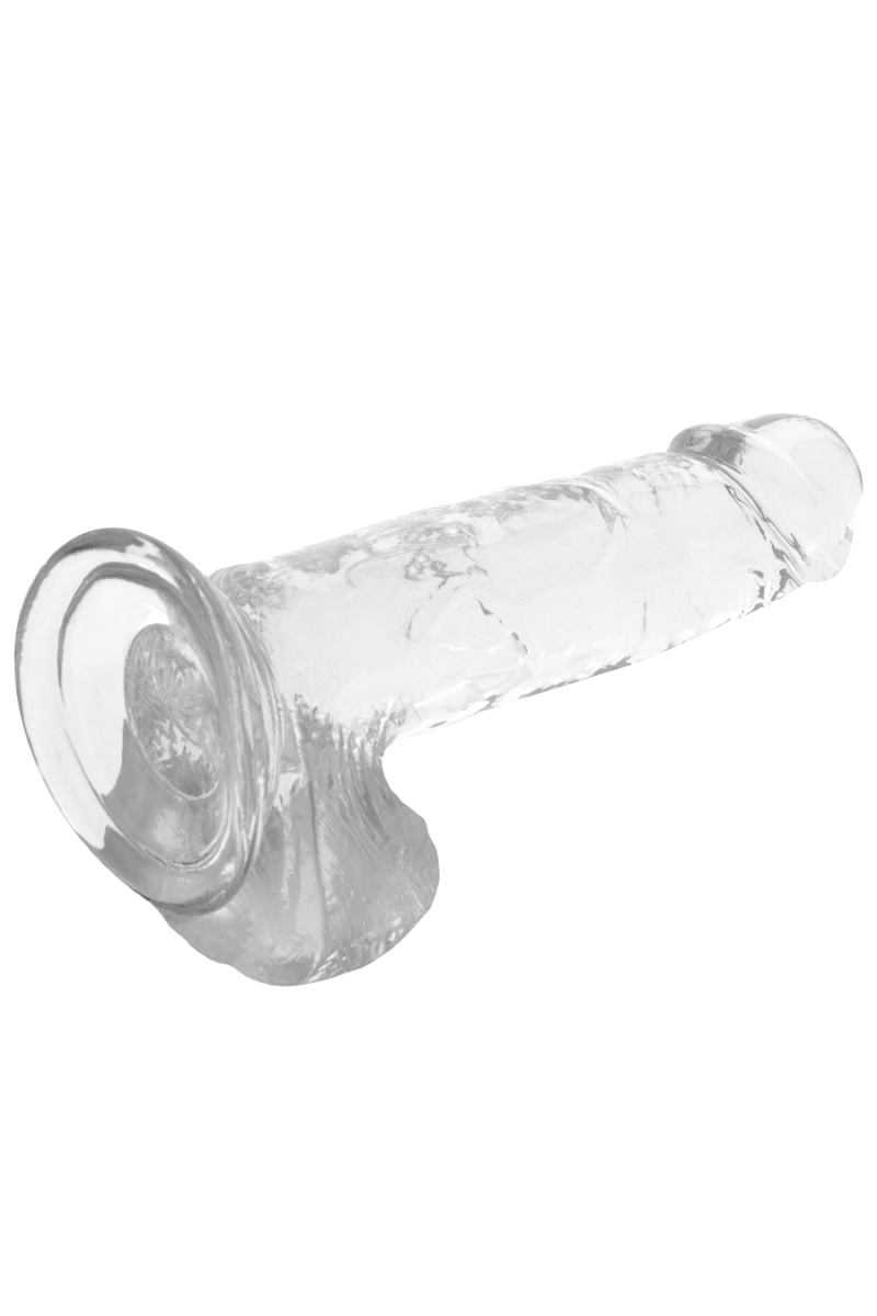 X RAY - CLEAR DILDO REALISTA TRANSPARENTE 20 CM X 4.5 CM