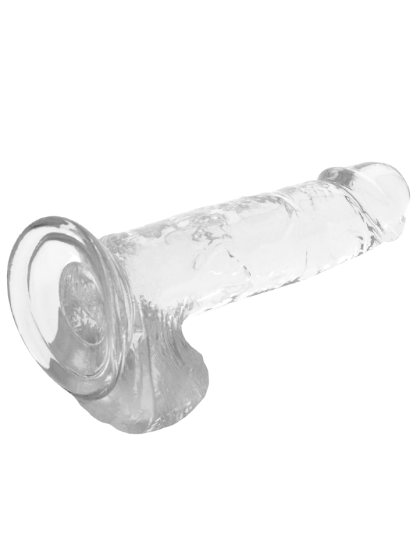 X RAY - CLEAR DILDO REALISTA TRANSPARENTE 20 CM X 4.5 CM