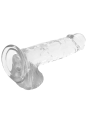 X RAY - CLEAR DILDO REALISTA TRANSPARENTE 20 CM X 4.5 CM