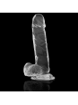 X RAY - CLEAR DILDO REALISTA TRANSPARENTE 20 CM X 4.5 CM