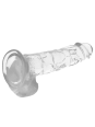 X RAY - CLEAR DILDO REALISTA TRANSPARENTE 22 CM X 4.6 CM